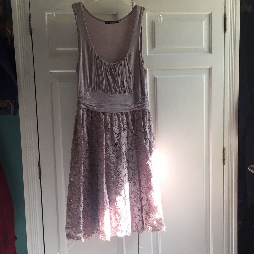 Light purple lace baby doll dress!